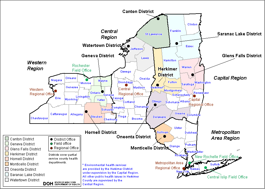new york state map with counties. New York State counties.