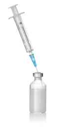 syringe and vial for hornets and yellow jackets antigen