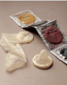 Photo of a male condom