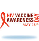 Logo for HIV Vaccine Awareness Day