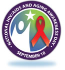 Logo for National HIV/AIDS and Aging Awareness Day