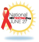 Logo for National HIV Testing Day