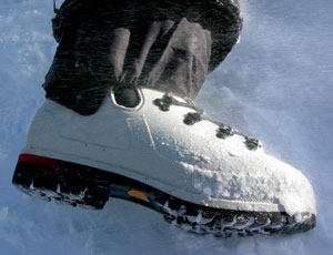 image showing proper snowmaker footwear