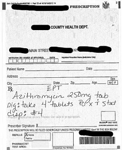 example EPT paper prescription without patient name