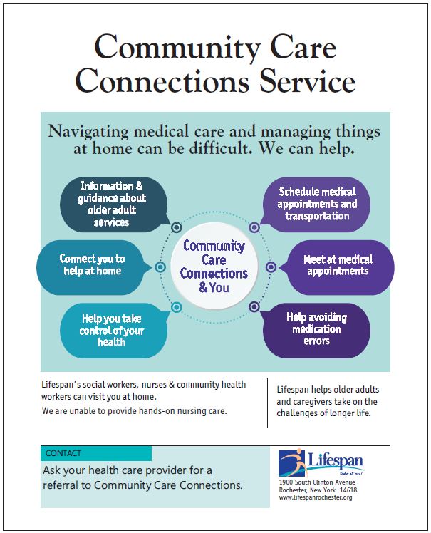 Community Care Connections Service Flyer