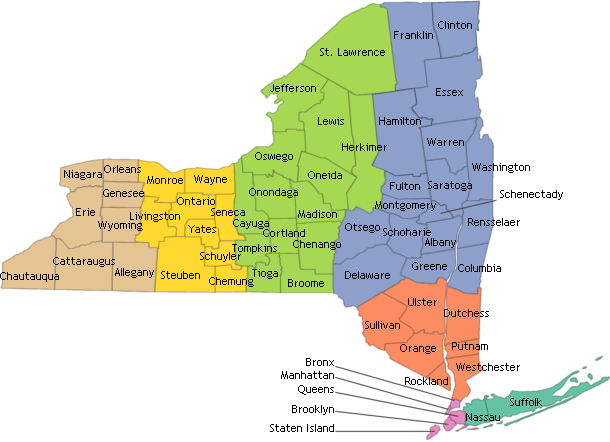 Nyscr Cancer By County