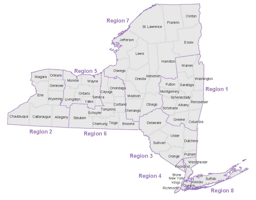 New York State Map